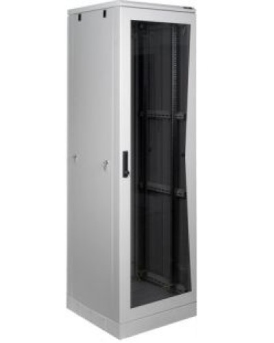 Комплект дверей передняя стеклянная задняя цельнометаллическая для шкафа серии TFL 47U TLK (TFL-4-4760-GM-GY) в Таганроге Аксессуары для стоек и шкафов Pintop.ru