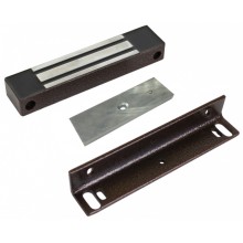 Замок электромагнитный AccordTec ML-180KB с уголком (коричневый)