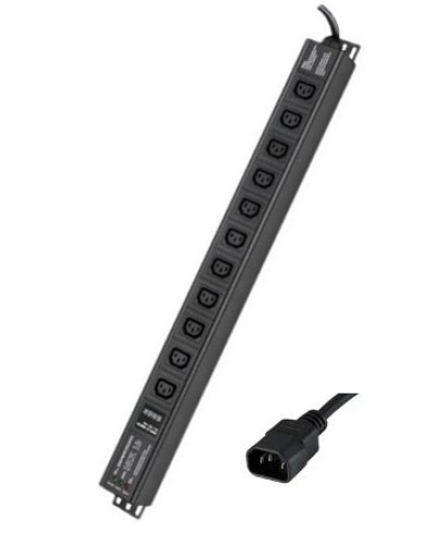 Блок распределения питания вертикальный для 19 шкафов DKC R5VIEC11CDOP в Таганроге Блоки розеток Pintop.ru