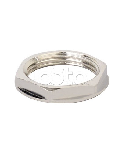 Гайка M16x1,5 никелированная латунь DKC 6006-16A в Таганроге Крепеж Pintop.ru