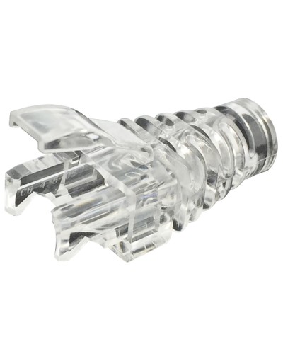 Гибкий хвостовик Q-PLUG, 6,0 мм, без цвета, упаковка 50 штук Eurolan (13A-00-11WT) в Таганроге Коннекторы и разъемы Pintop.ru