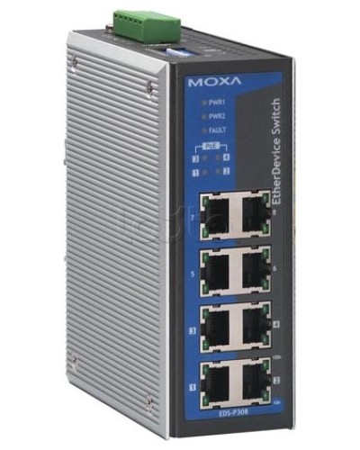 Коммутатор неуправляемый промышленный 8-портовый Moxa EDS-308-T в Таганроге Коммутаторы Pintop.ru