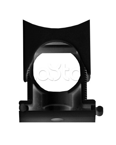 Держатель с крышкой DN10-17мм, полиамид,чёрный DKC (PASW1017N) в Таганроге Держатели, клипсы, скобы Pintop.ru