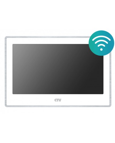 Монитор видеодомофона CTV-M5702NG белый в Таганроге Абонентские видеоустройства Pintop.ru