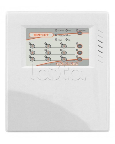 Прибор приемно-контрольный охранно-пожарный ВЕРСЕТ 09 в Таганроге Приемно-контрольные приборы Pintop.ru