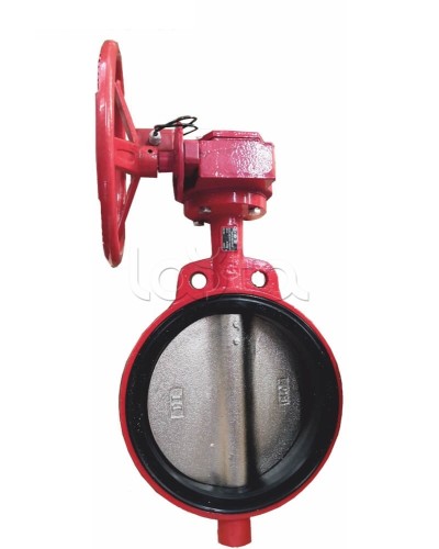 Затвордисковый с ручным приводом с контролем положения УКПЗА Спецавтоматика 3т 250/1,6(Р)-Ф.У3.1-АМК-250v3 в Таганроге Затворы дисковые Pintop.ru