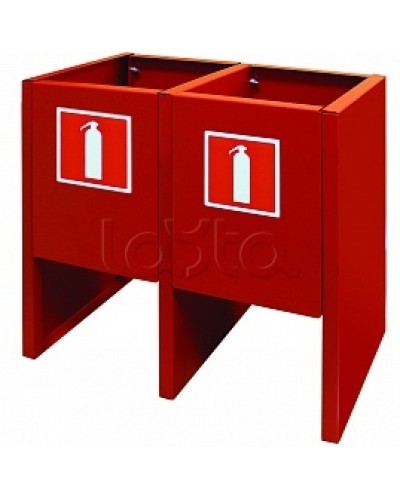 Подставка ПОЖТЕХНИКА Подставка под 2 огнетушителя ПРЕСТИЖ-К в Таганроге Аксессуары для огнетушителей Pintop.ru