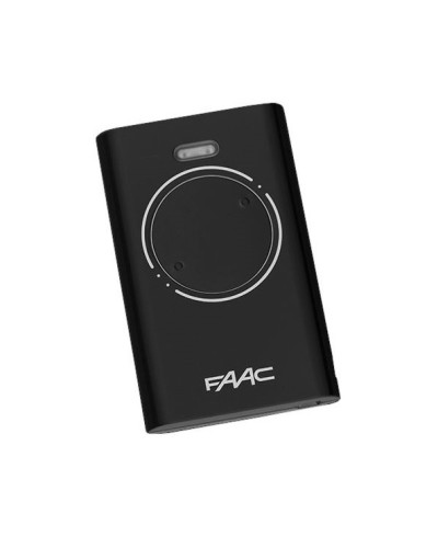 Брелок-передатчик 2-канальный Faac 7870071 (черный) в Таганроге Устройства радиоуправления для шлагбаумов и автоматики Pintop.ru