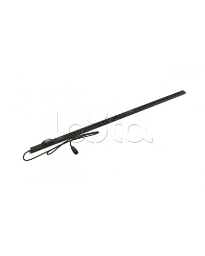 Блок розеток вертикальный черн Hyperline (SHE-32SH-BAV-3PVB) в Таганроге Блоки розеток Pintop.ru