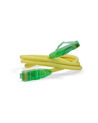 Патч-корд Hyperline PC-LPM-UTP-RJ45-RJ45-C6a-1M-LSZH-YL в Таганроге Патчкорды (медные) Pintop.ru