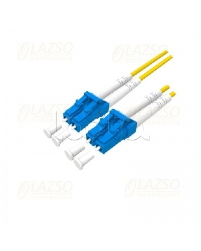 Патч-корд оптический Lazso PC-DU-LC/LC(3m) в Таганроге Патч-корды и пигтейлы Pintop.ru