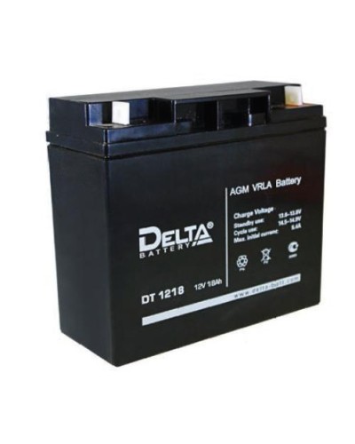 Аккумулятор свинцово-кислотный Delta DT 1218 в Таганроге Электротехническое оборудование Pintop.ru