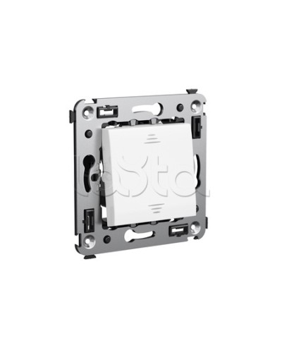 Выключатель одноклавишный в стену, Avanti, Белое облако DKC 4400103 в Таганроге Крепежные изделия Pintop.ru