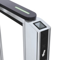 Передняя панель скоростного прохода PERCo-ST-11 со встроенным сканером штрихкода PERCo-FP11Q.1