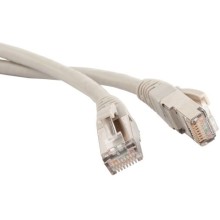 Патч-корд RJ45 FTP кат.6A, 1.0 м, серый LSZH LANMASTER LAN-PC45/S6A-1.0-GY