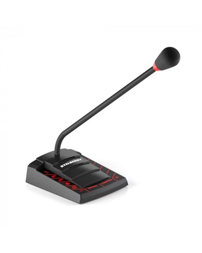 Пульт громкого оповещения STELBERRY F-701 в Таганроге Микрофонные консоли и микрофоны Pintop.ru