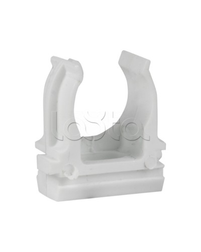 Крепеж-клипса d25 мм (10 шт) белая EKF-Plast (derj-z-25-white) в Таганроге Крепежные изделия Pintop.ru