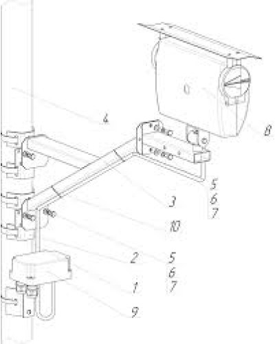 Комплект консоли ЮМИРС КМЧ-2 в Таганроге Аксессуары для средств охраны периметра Pintop.ru