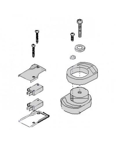 Механизм разблокировки FAST Came 119RID234 в Таганроге Запчасти для шлагбаумов и автоматики Pintop.ru