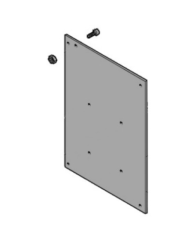 Пластина крепления блока управления BY-3500T Came 119RIY064 в Таганроге Запчасти для шлагбаумов и автоматики Pintop.ru
