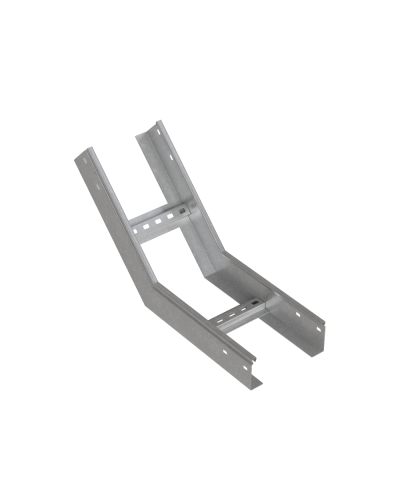 Угол лестничный вертикальный внутренний 45 гр. 80х500х1,5 мм INOX304 N КМ-Профиль (LNL45-80-500-1.5 INOX304 N) в Таганроге Аксессуары для лотков Pintop.ru