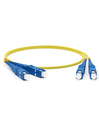 Патч-корд оптический соединительный (SM), 9/125 (OS2), SC/UPC-SC/UPC, (Duplex), LSZH, 1м 50-2011 в Таганроге Патч-корды оптические Pintop.ru