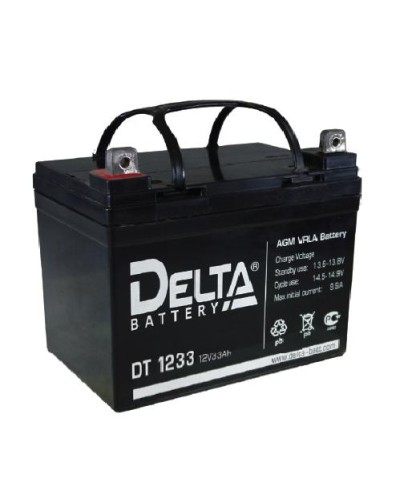 Аккумулятор свинцово-кислотный Delta DT 1233 в Таганроге Электротехническое оборудование Pintop.ru