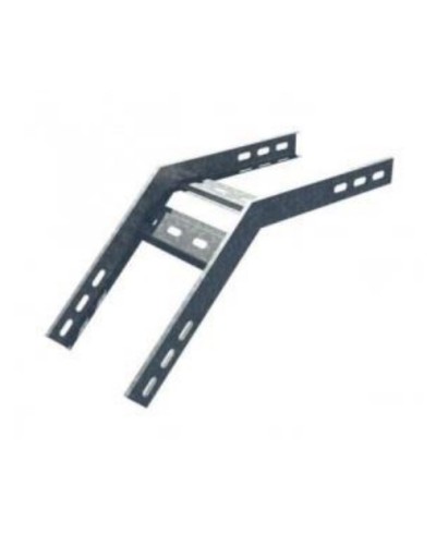 Угол вертикальный внешний 45° 100х50 (1,2) для лестничного лотка ПожТехКабель (651-100) в Таганроге Кабельные лотки Pintop.ru