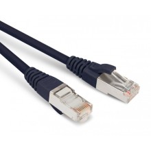 Патч-корд F/UTP Hyperline PC-LPM-STP-RJ45-RJ45-C6-1M-LSZH-BK