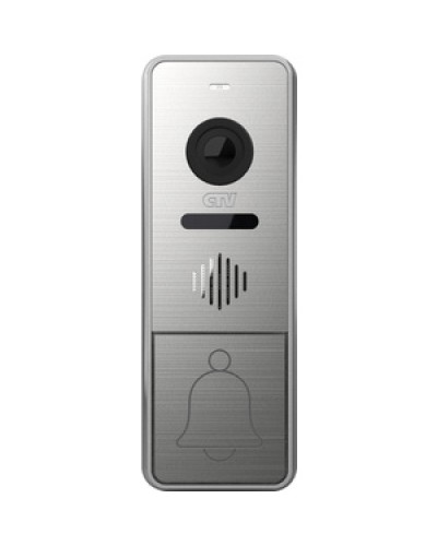 Вызывная панель CTV-D4005 (серебро) в Таганроге Вызывные видеопанели малоабонентные Pintop.ru