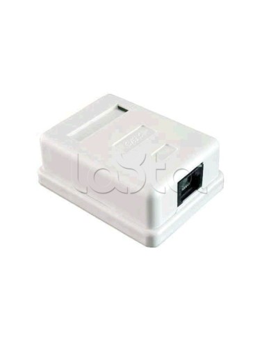 Розетка компьютерная 1xRJ-45 CAT5e экран (10шт/уп) REXANT 03-0122 в Таганроге Коннекторы Pintop.ru