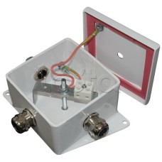 Коробка монтажная огнестойкая Гефест КМ-О (6к*10,0)-IP66-100х100, два ввода