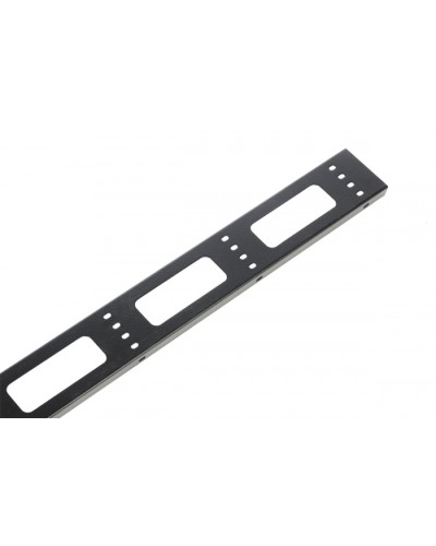 Органайзер кабельный вертикальный для стойки внешний с окнами 33U ЦМО ВКО-СТК-33-9005 в Таганроге Кабельные органайзеры Pintop.ru