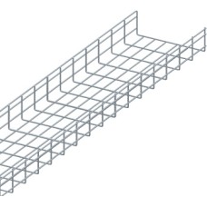 Лоток проволочный 100х400мм, Ф3.8мм, оцинкованный (3 м) LANMASTER LAN-MT100x400-3.8EZ