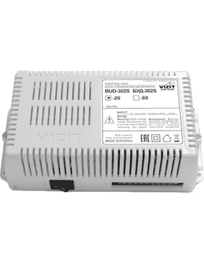 Блок управления и питания Vizit БУД-302S-20 в Таганроге Блоки управления многоабонентные Pintop.ru