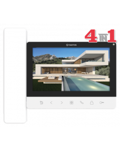 Монитор цветного видеодомофона Tantos LOKI HD SE (White) VZ в Таганроге Абонентские видеоустройства Pintop.ru