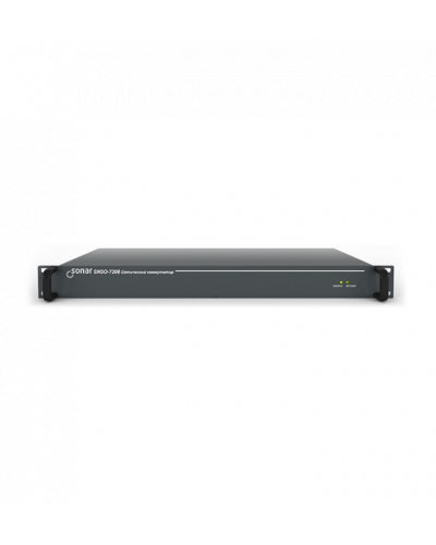 Оптический коммутатор Sonar SNSO-7208 (Калибр+) в Таганроге Системы оповещения и музыкальной трансляции Pintop.ru