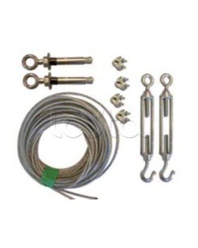 Комплект креплений и растяжек для установки башен серии PT в условиях сильных ветров Optex PT4R в Таганроге Кронштейны и планки для извещателей Pintop.ru