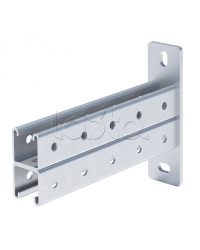 STRUT-консоль двойная 41х41 мм, основание 550 мм HDZ EKF (stkd414155-HDZ) в Таганроге Аксессуары для лотков Pintop.ru