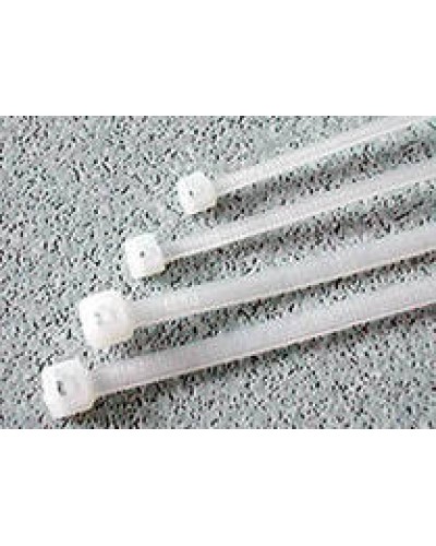 Хомут-стяжка нейлоновый, неоткрывающийся, 200х3.6 мм, белые Hyperline GT-200IC (100 шт/уп) в Таганроге Стяжки-хомуты Pintop.ru