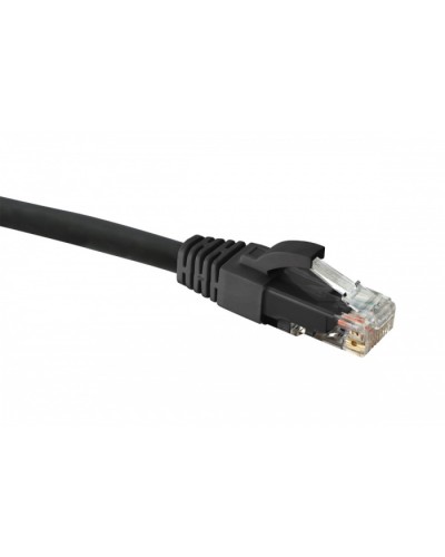 Коммутационный шнур категории 5e, U/UTP,LSZH, T568B, черный, 1.0 м Eurolan (21D-U5-01BL) в Таганроге Патчкорды (медные) Pintop.ru