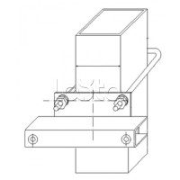 Узел крепления блоков подключения и управления БД-НР, БМ-НР, БУПР извещателей Омега-микродизайн УЗК-КС 57