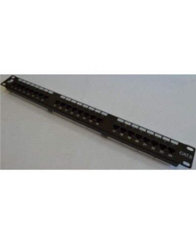 Патч-панель Lanmaster 24 порта с индикаторами, UTP, кат.6, 1U LANMASTER LAN-PPi24U6 в Таганроге Патч панель Pintop.ru