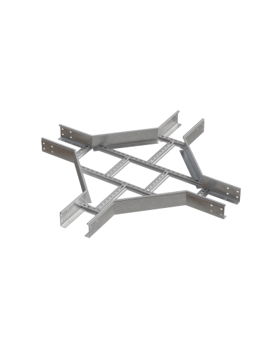 Х-разветвитель лестничный 100х300х1,2 мм INOX304 N КМ-Профиль (LXD100-300-1.2 INOX304 N) в Таганроге Аксессуары для лотков Pintop.ru