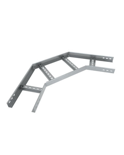 Угол лестничный горизонтальный 90 гр. 100х200х1,5 мм HD КМ-Профиль (LGL90-100-200-1.5 HD) в Таганроге Аксессуары для лотков Pintop.ru