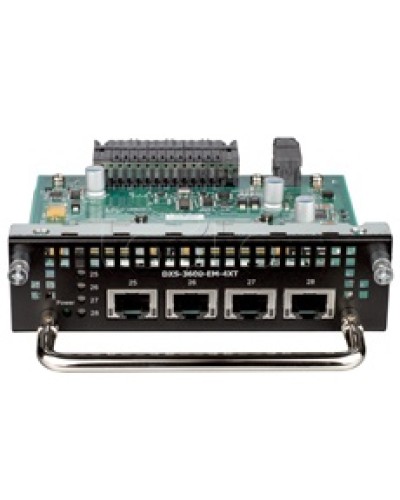 Модуль расширения с 4 портами D-Link DXS-3600-EM-4XT/A1A в Таганроге Дополнительное оборудование для сетей Pintop.ru