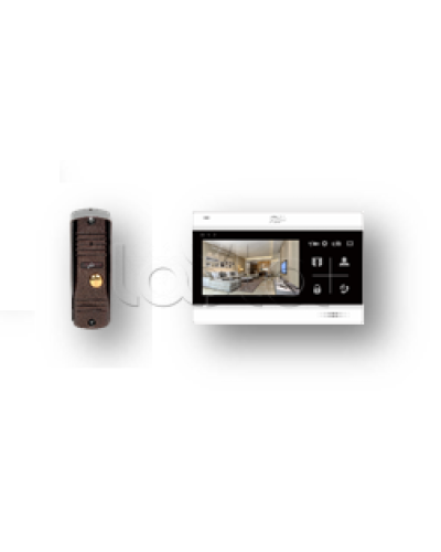 Комплект видеодомофона Fox FX-VD5S-KIT АГАТ 5B КОМПЛЕКТ (FX-CP8) в Таганроге Комплекты домофонов Pintop.ru