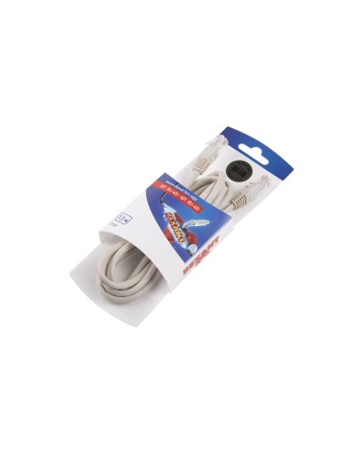Патч-корд U/UTP RJ45-RJ45, CAT 5e, PVC, серый, 1,5м REXANT 06-3202 в Таганроге Патчкорды (медные) Pintop.ru