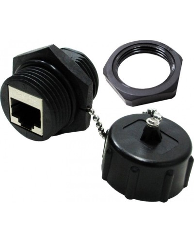 Индустриальный соединительный модуль, IP68, экранированный, категории 5e LANMASTER (LAN-KCP45S5E-WP) в Таганроге Проходные адаптеры Pintop.ru