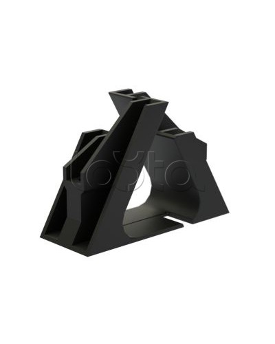 Держатель кабельный для крепления в треугольник, д. 30-40 мм, тип 1 DKC BHR1004 в Таганроге Аксессуары для стоек и шкафов Pintop.ru